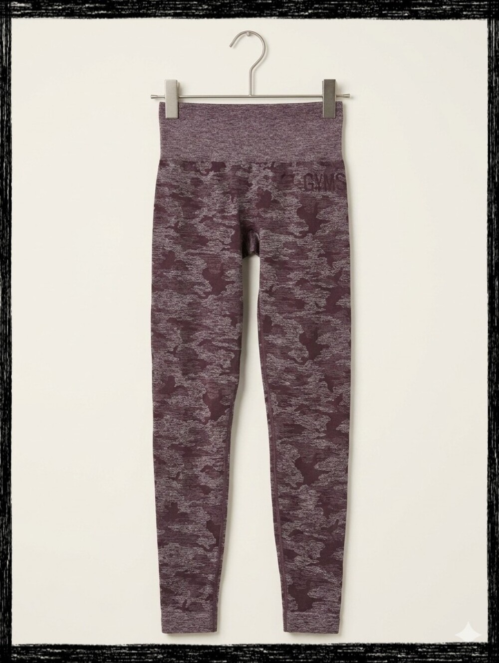 Gymshark Women's Adapt Seamless Purple Camo Leggings - Size Small